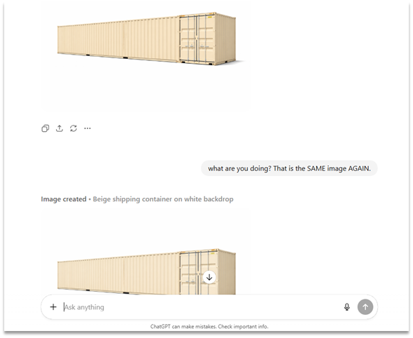 ChatGPT chat example vs Magan AI