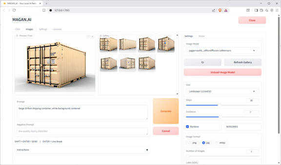Magan AI chat example vs ChatGPT